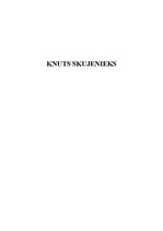 Research Papers 'Knuts Skujenieks', 1.