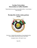 Research Papers 'Persijas līča Arābu valstu padome', 1.