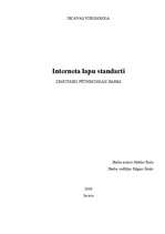 Research Papers 'Interneta lapu standarti', 1.