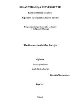 Research Papers 'Tiesības uz vienlīdzību Latvijā', 1.