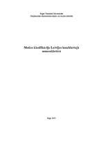 Research Papers 'Medus klasifikācija Latvijas kombinētajā nomenklatūrā', 1.