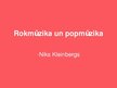 Presentations 'Rokmūzika un popmūzika', 1.