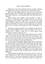 Essays 'Zinātne un kultūra Senajā Romā', 1.