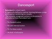 Presentations 'Dancesport', 2.