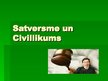 Presentations 'Satversme un civillikums', 1.