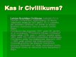 Presentations 'Satversme un civillikums', 7.