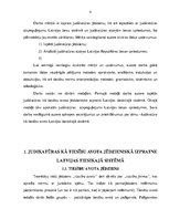 Research Papers 'Judikatūra kā tiesību avots Latvijas tiesiskajā sistēmā', 3.