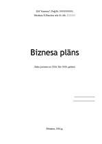 Business Plans 'Biznesa plāns ieroču un mednieku veikalam', 1.
