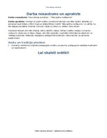 Samples 'Tēva dienas scenārijs', 20.