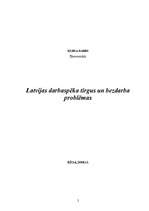 Research Papers 'Latvijas darbaspēka tirgus un bezdarba problēmas', 2.