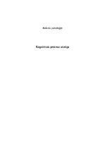 Research Papers 'Kognitīvais process: atmiņa', 1.