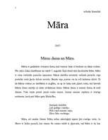 Research Papers 'Māra', 1.