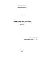 Research Papers 'Elektroniskais paraksts', 1.