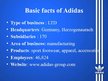 Presentations 'Business Activities of Adidas', 3.