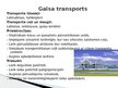 Presentations 'Transporta veidi, to raksturojums, salīdzinājums', 8.
