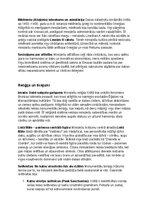 Summaries, Notes 'Minojiešu vēsture, kultūra, mitoloģija, sabiedrība un kultūras mantojums', 4.