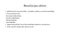 Presentations 'Apgaismības un revolūciju laikmets', 3.