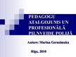 Presentations 'Pedagogu atalgojums un profesionālā pilnveide Polijā', 1.