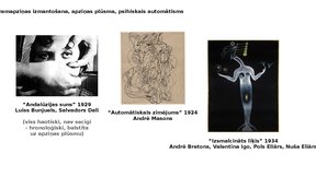 Presentations 'Sirreālisma pazīmes - piemēri mākslā un literatūrā', 3.