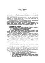 Research Papers 'Ļevs Tolstojs', 1.