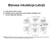 Presentations 'Pakalpojumu sniedzēja un klienta sadarbības loma Latvijas biznesa inkubatoru vid', 2.