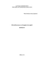 Research Papers 'Ebreji Kurzemes un Zemgales hercogistē', 1.