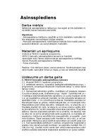 Samples 'Asinsspiediens', 1.