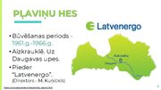 Presentations 'Latvijas HES un to ietekme uz vidi', 5.