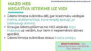 Presentations 'Latvijas HES un to ietekme uz vidi', 21.