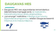 Presentations 'Latvijas HES un to ietekme uz vidi', 24.