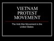 Presentations 'Vietnam Protest Movement', 1.