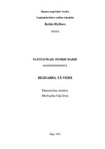 Research Papers 'Bezdarbs, tā veidi', 1.