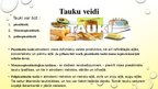 Presentations 'Saldumi un tauki', 6.