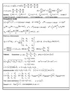 Summaries, Notes 'Matemātikas formulas augstskolā 1.kursam', 2.