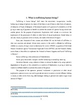 Research Papers 'Human Trafficking', 5.