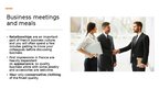 Presentations 'Business etiquette of France', 8.