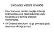 Presentations 'Lietuvas valsts izveidošanās un Lietuvas lielkunigaitija', 2.