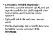 Presentations 'Lietuvas valsts izveidošanās un Lietuvas lielkunigaitija', 3.