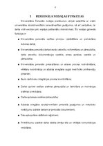 Practice Reports 'Personāla vadības un Lietvedības prakse vadošas universitātes Personāla nodaļā', 6.