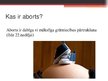 Presentations 'Aborts un stāvoklī līdz 18', 2.