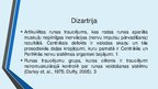 Presentations 'Dizartrija un terapijas iespējas', 3.