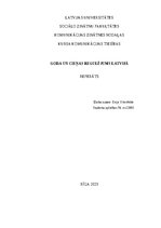Research Papers 'Goda un cieņas regulējums Latvijā', 1.