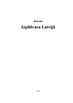 Research Papers 'Izpildvara Latvijā', 1.