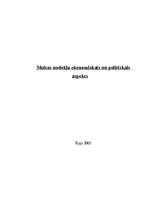 Research Papers 'Muitas nodokļa ekonomiskais un politiskais aspekts', 1.