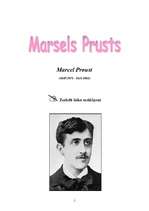 Research Papers 'Marsels Prusts - biogrāfija un literārā daiļrade', 1.