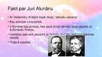Presentations 'Prezentācija par Juri Alunānu', 8.