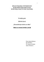 Research Papers 'Vārda un preses brīvība Latvijā', 1.