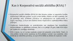 Presentations 'Korporatīvā sociālā atbildībā Latvijā un pasaulē', 2.