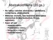 Presentations 'Abstrakcionisms', 2.