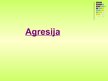 Presentations 'Agresija', 1.